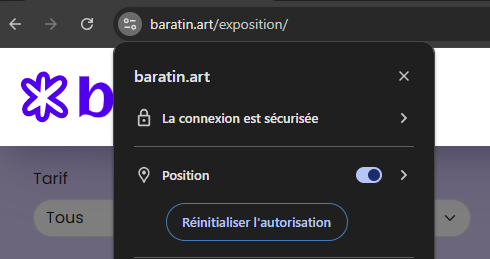 Activer position