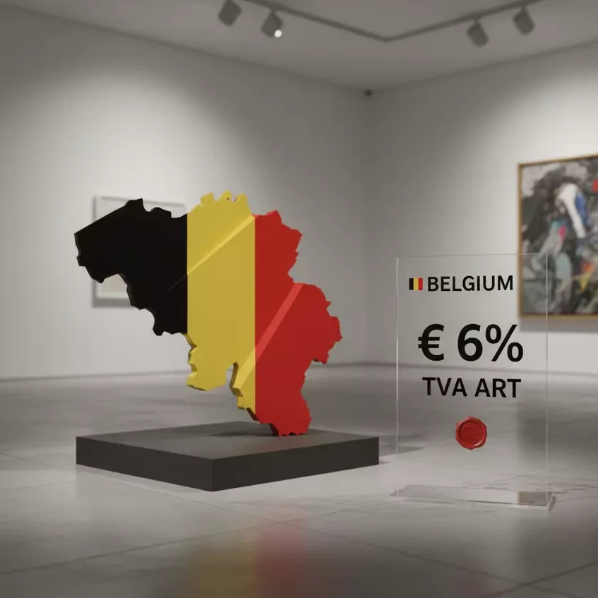 TVA ART belgique.