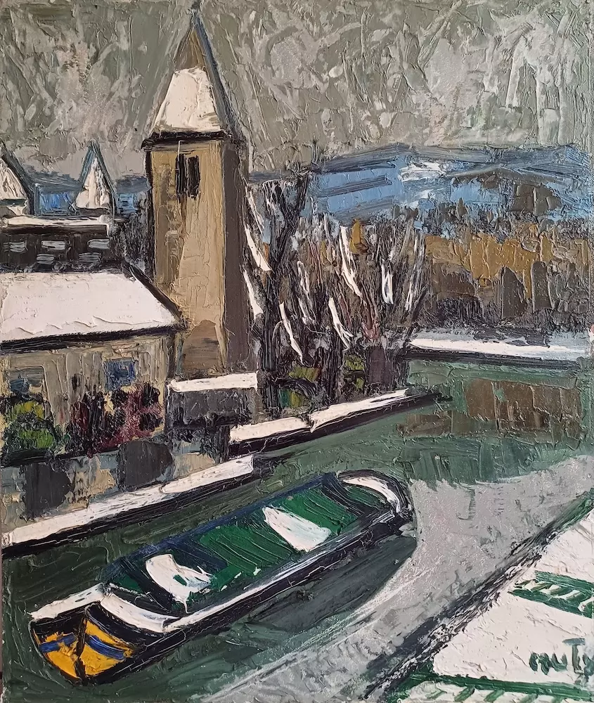 2025-10-29-14-02-04_09.JeanCoutyLleBarbesouslaneigevers1950huilesurisorel55x46cmcollectionparticulire