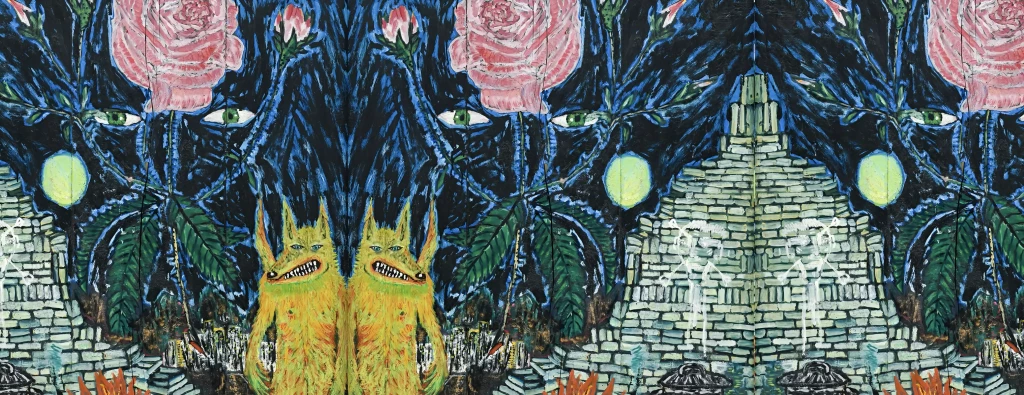 Chien froid de Peter Doig à Galerie Serventi - Baratin -