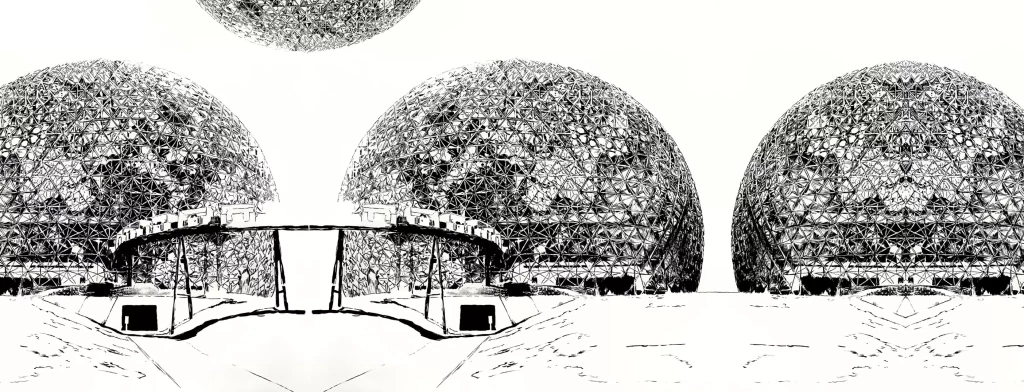 David Coste à la Maison Salvan - Sphère(s), Dôme(s), géographie mutante