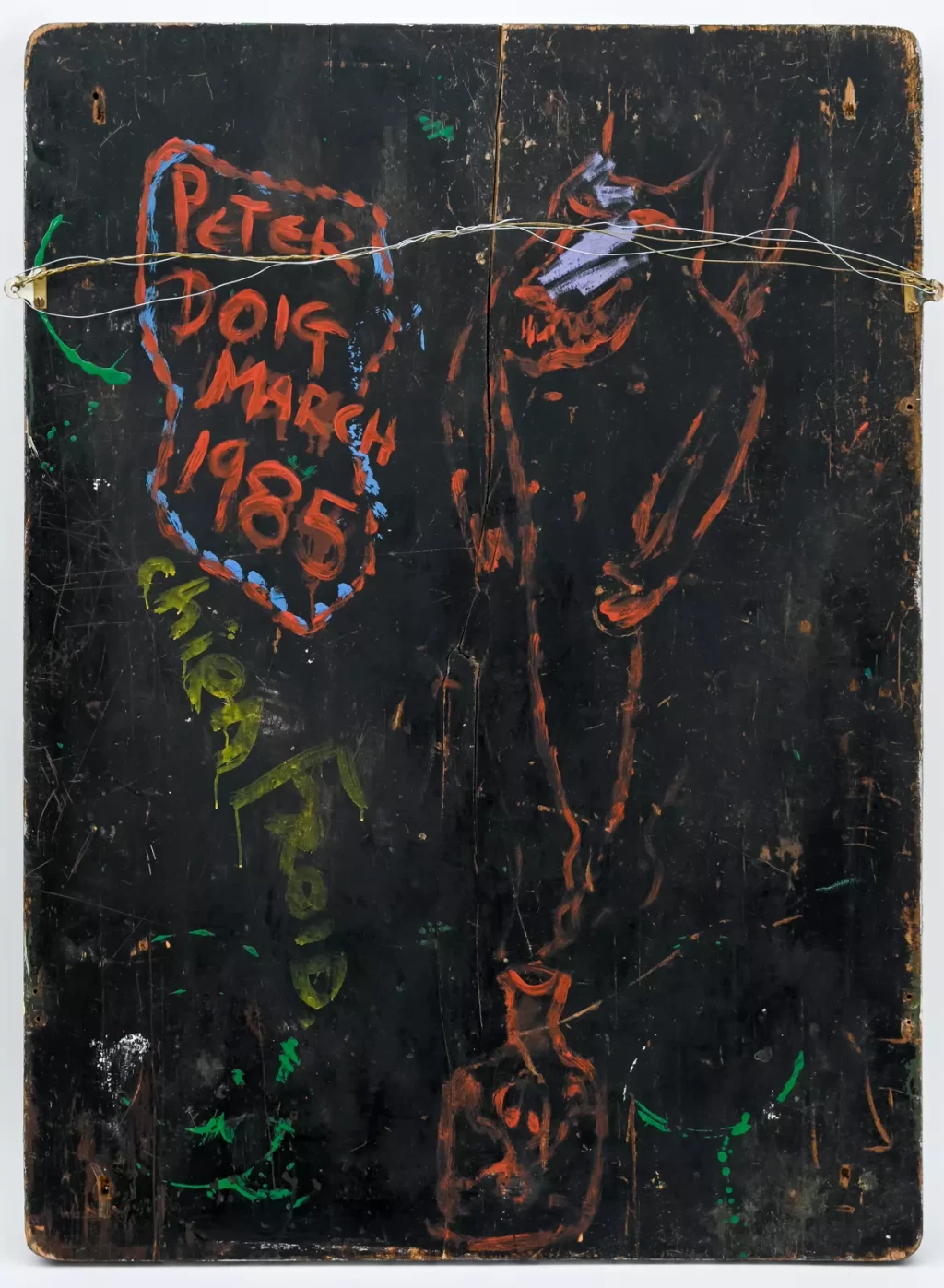 Peter Doig - Chien froid - Galerie Serventi - Baratin -1 