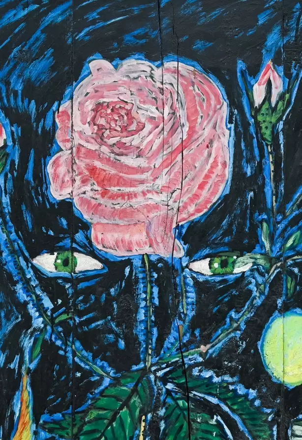 Peter Doig - Chien froid - Galerie Serventi - Baratin -2