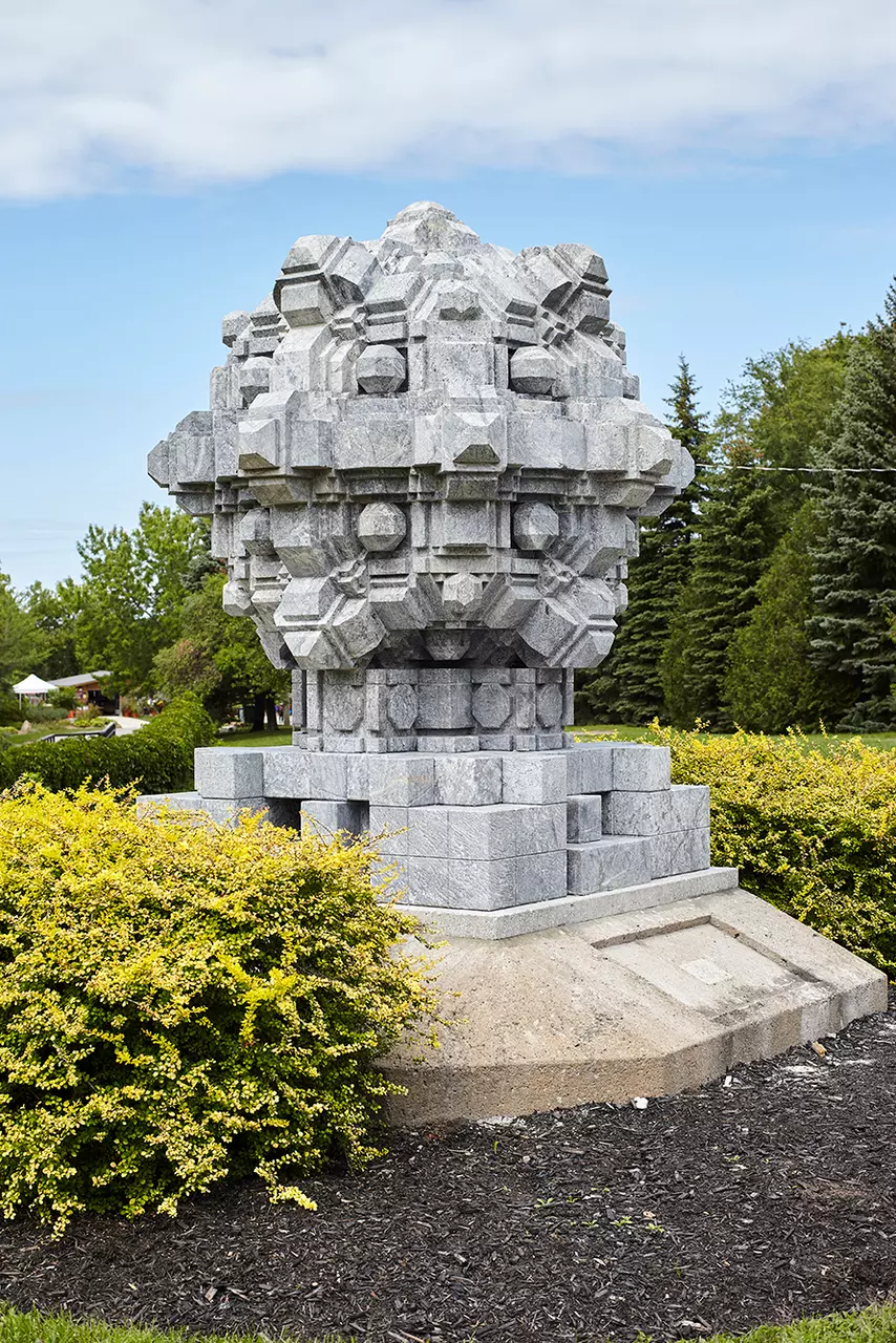 Fritz Hartlauer, « Trois dimensions Urzelle » (Dreidimensionale Urzelle), 1967