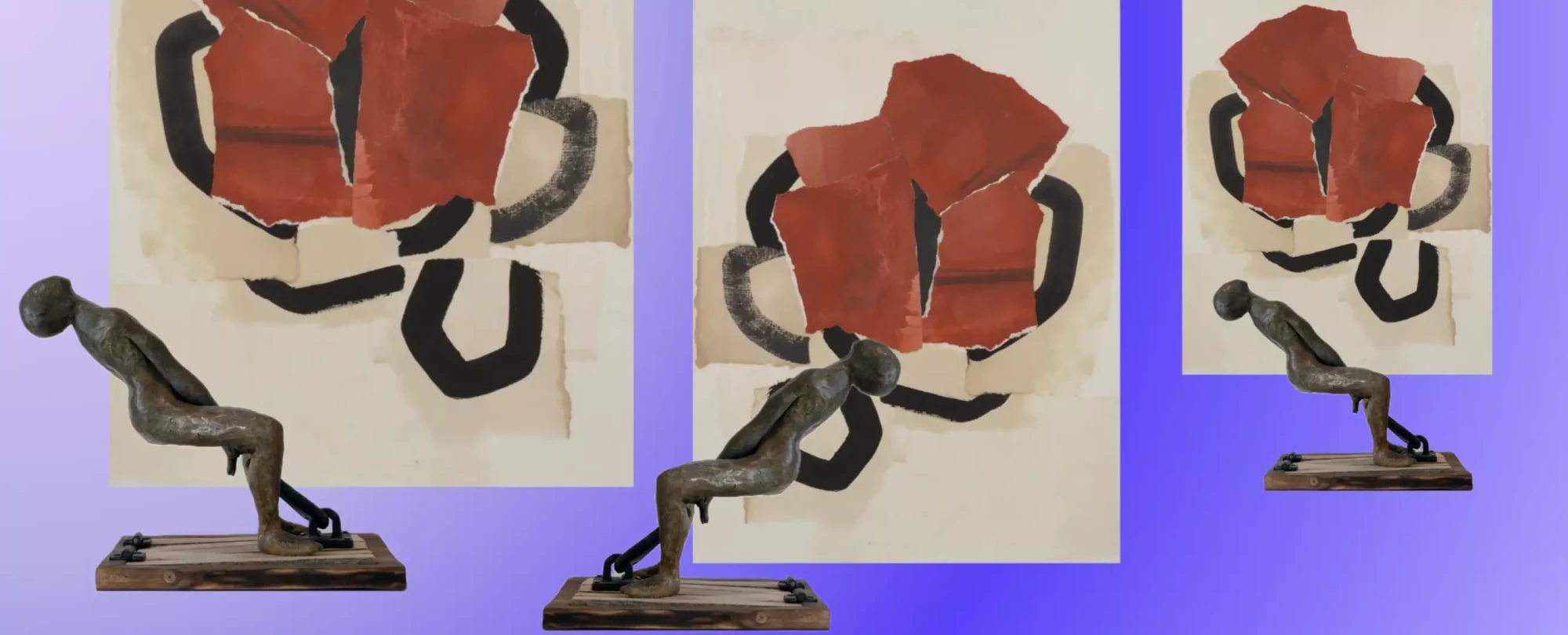 Ce qui reste à dire : exposition de Gibus et Maryi à la Galerie OAK à Toulouse