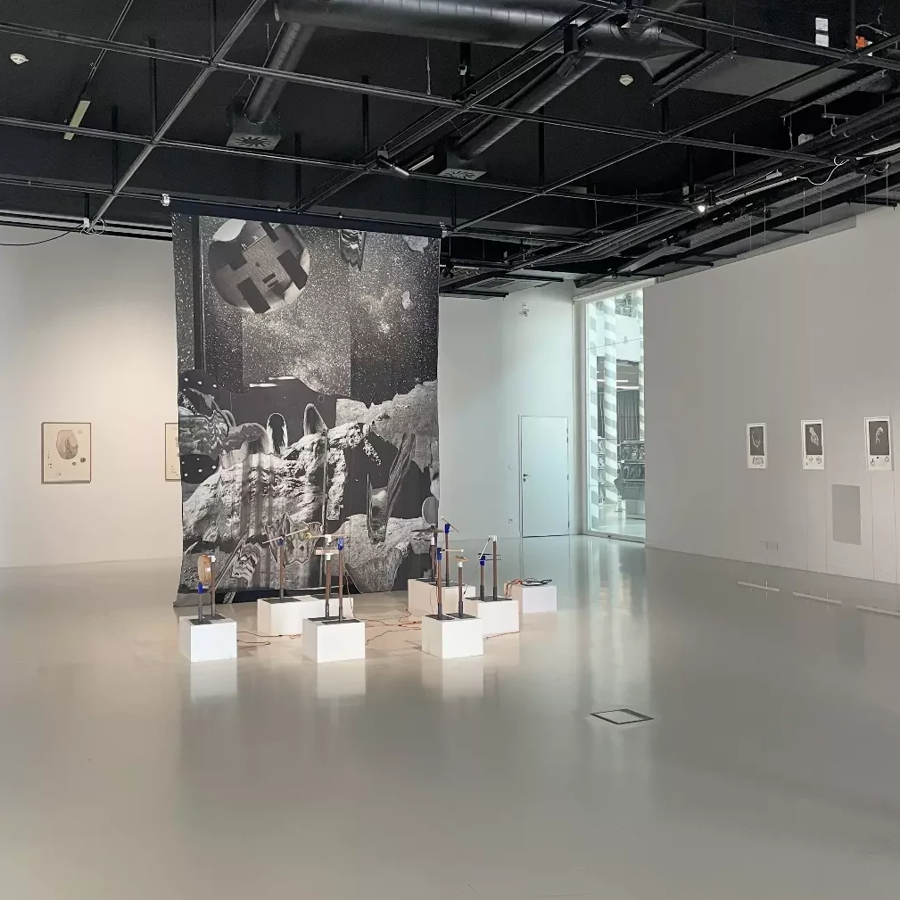 🛰️ Imaginaire spatial - Amélie Bouvier - Pavillon blanc - 1