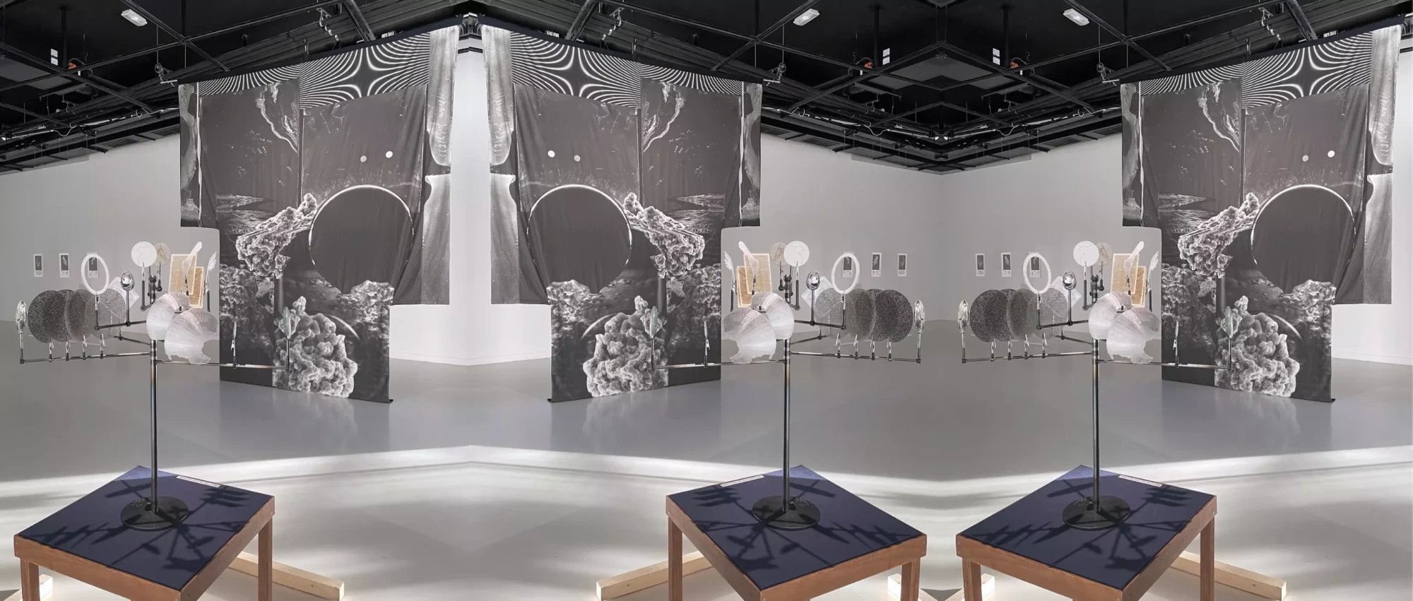 Imaginaire spatial - Amélie Bouvier explore le cosmos au Pavillon Blanc près de Toulouse