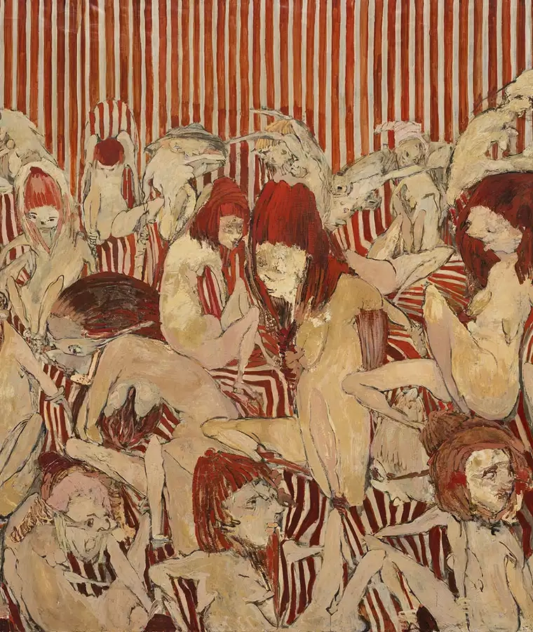 roger-edgar-gillet-le-harem-1969-huile-sur-toile-200x300-cm-collection-partiucliere-©hugard-vanoverschelde