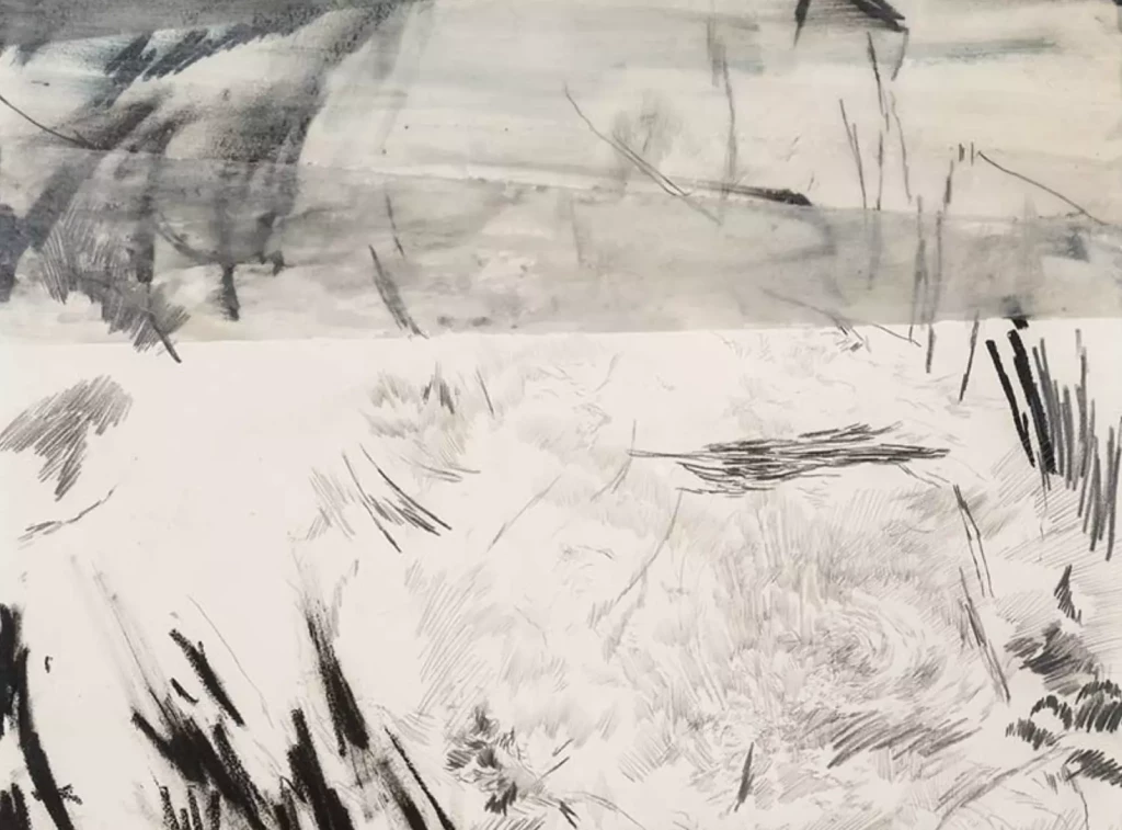 Quand la poussière de marbre des Pyrénées donne vie à un parcours graphique monumental.